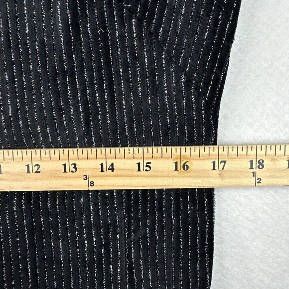 NWT Julia Jordan Black‎ Velvet Sequin Sheath Dress 3/4 Sleeve Party Cocktail - Picture 12 of 15